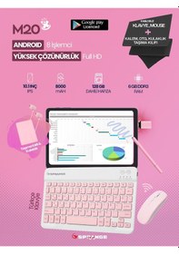 Resim Mpia M20 6 GB 128 GB IPS 10.1" Tablet + Klavye + Mouse + OTG + Kalem + Kulaklık + Taşıma Kılıfı 
