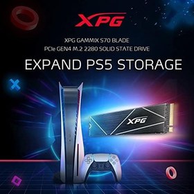 Resim XPG Gammix S70 Blade AGAMMIXS70B-2T-CS PCI-Express 4.0 2 TB M.2 SSD 