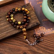 Resim 12mm 33 Boncuklu Dua Bilekliği, Orta Doğu İslami Tasbih Boncukları 