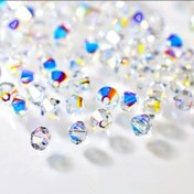 Resim 700 Adet Zarif 3mm Kristal Cam Elmas Şeklinde Boncuklar DIY Takı Yapımı İçin - Kolyeler ve El Sanatları Projeleri İçin İdeal, Birinci Sınıf Cam Malzeme 