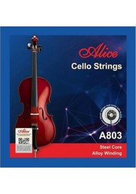 Resim A803 Alice Çello Teli 