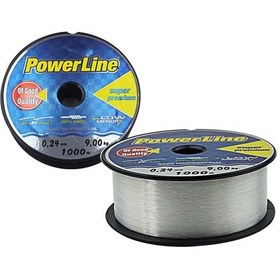 Resim Power Line Super Premıum 1000 M.Bobin Misina 0,20 Mm 
