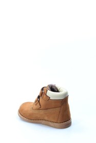 Resim FAST STEP Unisex Hakiki Deri Içi Kürklü Kışlık Rahat Günlük Cırt Cırtlı Bebek Klasik Bot 006kba1001 