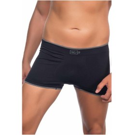 Resim Siyah Mı Emay 2103 Soft Erkek Boxer Siyah 