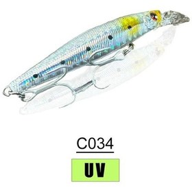 Resim Naniwaosakashi Jerk Star 70mm 5.2gr 0-1.0mt Maket Balık C034 