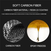 Resim Sunshinee Karbon Fiber Üçgen Dekorasyon Yardımcı Pilot Saklama Kutusu Kapak Trim Için Xt5 2016 2017 2018 2019 2020 Aksesuarları (Yurt Dışından) 