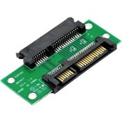 Resim Alfais 4902 Sata Erkek To Sata Dişi Çevirici 4902p Dönüştürücü 2.5 3.5 22 Pin 