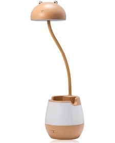 Resim Vkemall Büyük Ayı Modeli Usb Şarjlı Led Işık + Kalemlik, İki Işık Kaynağı Sıcak Beyaz/beyaz , Dimmable, Öğrencilere Uygun Masa Lambası 