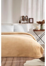Resim Özdilek Trendy Soft Çift Kişilik Battaniye 220x240 Cm Bej Bej 