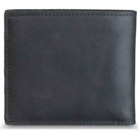 Resim Guard Mat Siyah Kırmızı El Örgüsü Hakiki Deri Erkek Cüzdan P1330 Siyah 