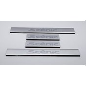 Resim Renault Scenic 3 Lazer Kumlama Krom Kapı Eşiği 4 Parça 2010 Üzeri 