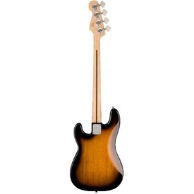 Resim Squier 0373902503 Sonic Precision Bass Gitar (2-Color Sunburst) | Akçaağaç Klavye Sunburst Renk ve Hafif Gövde 