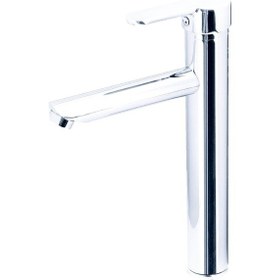 Resim Gms Zirve Uzun Yüksek 30 CM Çanak Lavabo Musluk Bataryası Zrv109 