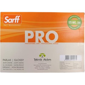 Resim SARFF Laminasyon Filmi A4 125 Mic 100'lü Profosyonel Seri 
