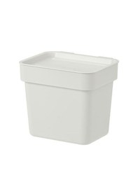 Resim Hallbar Kutu, Atık Ayırma Kutusu, Açık Gri, 3 Litre Gri 