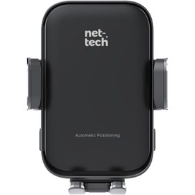 Resim Nettech NT-CHC32 15W Otomatik Sensörlü Kablosuz Araç Şarj Cihazı & Telefon Tutucu 