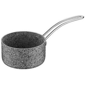 Resim Brioni Sh137 Stone 16cm Sos Tenceresi Kapaklı Açık Gri 