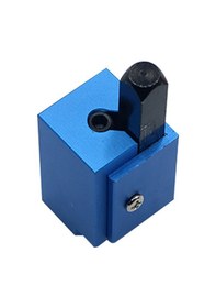 Resim Yaozixa Mavi Alyuminyum Çelik Köşe Kesici, 90 Derece Döşeme Menteşe Yuva Oluşturucu, Ahşap İşleri İçin Hassas Otomatik Hizalama, Taşlı Gereç 