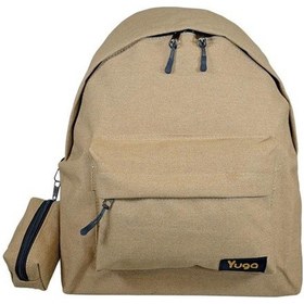 Resim Yuga Kanvas Sırt Çantası Bej 