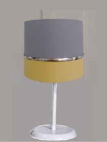 Resim Genel Markalar GRİ SARI KUMAŞ KAPLAMA 2.Lİ SET YATAK ODASI GENÇ VE ÇOCUK ODASI AVİZE VE ABAJUR SETİ 