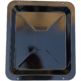 Resim Becenhouse Ankastre Fırın Emaye Tepsisi parlak siyah 39*34*3,5 cm 