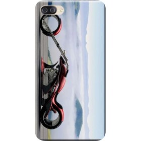 Resim Ceppare Asus Zenfone 4 Max Kılıf ASUS_X00HD ZC520KL Baskılı Silikon Kapak Motorcycle 299 