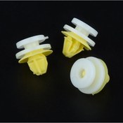 Resim Lasonstiges 50 Adet 7703077250 Araba İç Kapı Yan Trim Kart Paneli Plastik Perçin Klipleri Renault Clio Megane Scenic Twingo Araba Tokası 