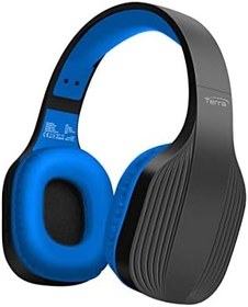 Resim Promate, Kablosuz kulaklık, ayarlanabilir kafa bandı, Bluetooth 5.1, HD stereo kulaklık, entegre mikrofon, FM radyo, 10H oynatma, Micro SD/TF, cep telefonları / PC, Terra için ses kablosu 