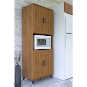 Resim ESMOPA MOBİLYA Çok Amaçlı Fırın, Kiler, Banyo, Balkon Dolap Büyük Boy Fırın Kabini 