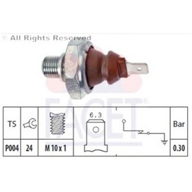 Resim Audı 80 - 90 - 100 Modelleri 76→ Yağ Müşürü 0.30 Bar 056919081B. 