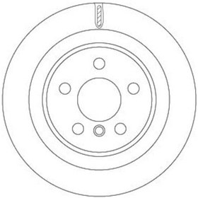 Resim Bmw Fren Diski Arka - Takım - Trw Df6755 
