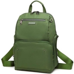 Resim Barcelona Saten Kumaş Kadın Postacı Ve Sırt Çantası Barcelona 2108 Camel 