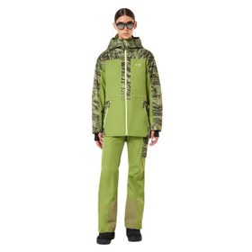 Resim Oakley Tc Juno Reduct Shell 2.0 Kadın Yeşil Snowboard Ceketi 