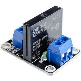 Resim 5V 1 Kanal Ssr Solid State Röle Modülü 240V 2A Çıkış 