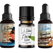 Resim Le Balvo Stres,paçuli,romantizm Doğal Uçucu Saf Buhurdanlık Esansı Oda Kokusu Esans Buhur Yağı 10ml 