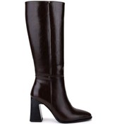 Resim Tamer Tanca Kadın Suni Deri Kahverengi Topuklu Çizme 891 1500 Bn Czm Sk25-26 A.kahve Dr Kahverengi 