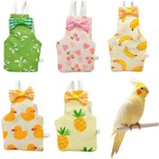 Resim 5'li Su Geçirmez Kuş Bezleri, Sevimli Çiçek ve Meyve Desenli - Papağanlar, Ördekler ve Küçük Kuşlar için Yumuşak Polyester İç Mekan Tavuk Pantolonu - Kolay Temizlenir, İç Mekan Kullanımı için Rahat Uyum, Kuş Bezi, Eğlenceli Desenler, Dayanıklı Yapı, Papağan Aksesuarı, Kuş Bezi, Papağan Bezi, Kuş Bezleri, Tavuk Bezi, Kuş Bezi/kuş bezi/tavşan bezi, Kuş Bezi/ördek bezi/vogel Windel, Kuş Bezi, Kuş Ürünleri, Papağan için Kıyafetler, Kuş Bezi/kuşlar için bezi, Malzemeler 