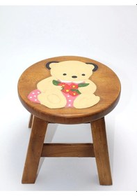 Resim Çocuk Taburesi Küçük Boy Renkli 