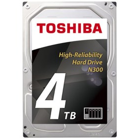 Resim Toshiba 3.5 N300 4TB 7200RPM 256MB SATA3 NAS HDD HDWG440UZSVA 