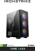 Resim MSI RTX 5060 8GB | Intel 12100 | 16GB RAM | 500GB NVMe SSD | Oyuncu Bilgisayarı | GameKasa 