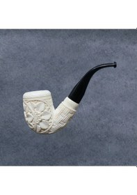 Resim Yunar Zanera 9mm. Filtreli Akrilik Saplı Lületaşı Pipo 12008m 