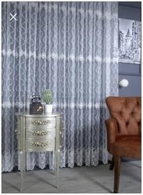 Resim Özgün Perde (5580) Üst Kalite Sanal Nakışlı Tül Perde (1x2,5 Pile) Beyaz 340 x 220 