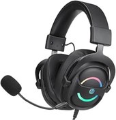 Resim Roses Store Hp Dhe-8006 Siyah Gaming Oyuncu Mikrofonlu Kulaklık 