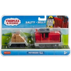 Resim Thomas Friends Motorlu Büyük Tekli Trenler Salty-saelly Hnc21-hfx92/hfx96 