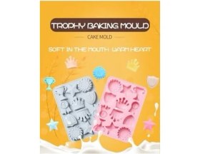 Resim Renklimestore 155- Siliko World Silikon Kek Çikolata Sabun Mum Epoksi Reçine Kalıp 