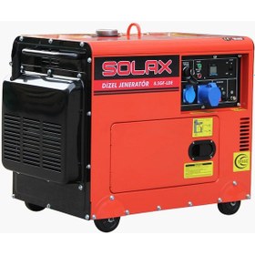 Resim Solax 8.5GF-LDE Otomatik Monofaze 8 KVA Kabinli Dizel Jeneratör 
