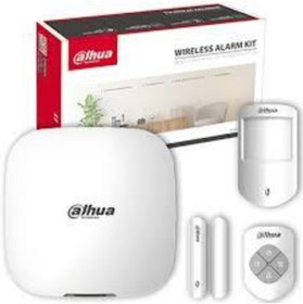 Resim Dahua ART-ARC3000H-03-W2 Kablosuz Wifi Alarm Seti Pır Dedektör +Manyetik Kontak +Kumanda 