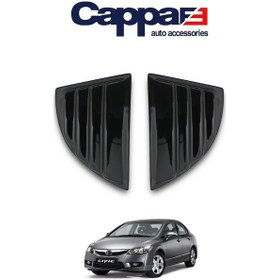 Resim Cappafe Honda Civic 2006-2012 Kelebek Cam 2 Parça 
