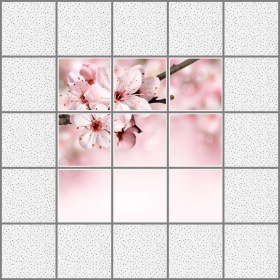 Resim Gök Panel 60 x 60 LED Panel Aydınlatma Desenli 3x3 9'lu Grup 46510098SA 