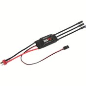 Resim XXD30A V2 fırçasız ESC 30A, 1/10 RC için uygundur ve çeşitli fırçasız servo ile uyumludur. Giriş seviyesi ve orta düzey oyuncular için tasarlanmış basit kontroller 
